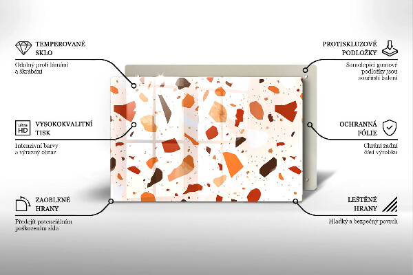 Abdeckung induktionskochfeld Dekoratives Steinzeug