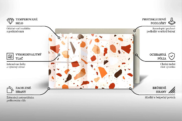 Abdeckung induktionskochfeld Dekoratives Steinzeug