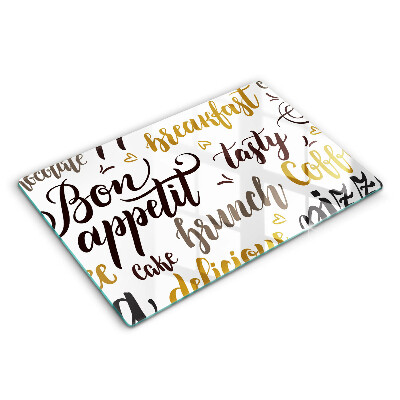 Herdabdeckung Bon appetit