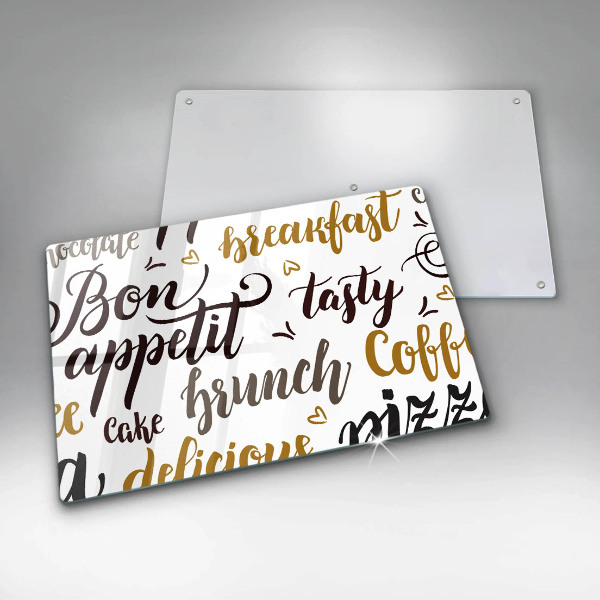 Herdabdeckung Bon appetit