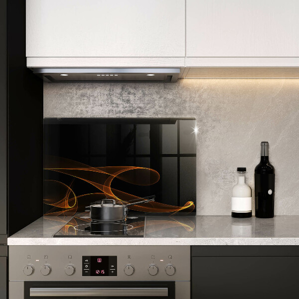 Herdabdeckung Abstrakte Linien