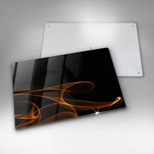 Herdabdeckung Abstrakte Linien