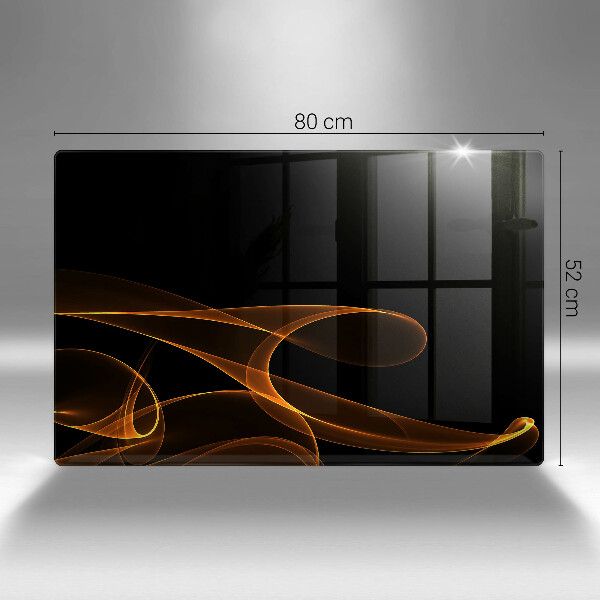 Herdabdeckung Abstrakte Linien