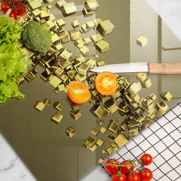 Herdabdeckung Abstrakte 3D-Geometrie