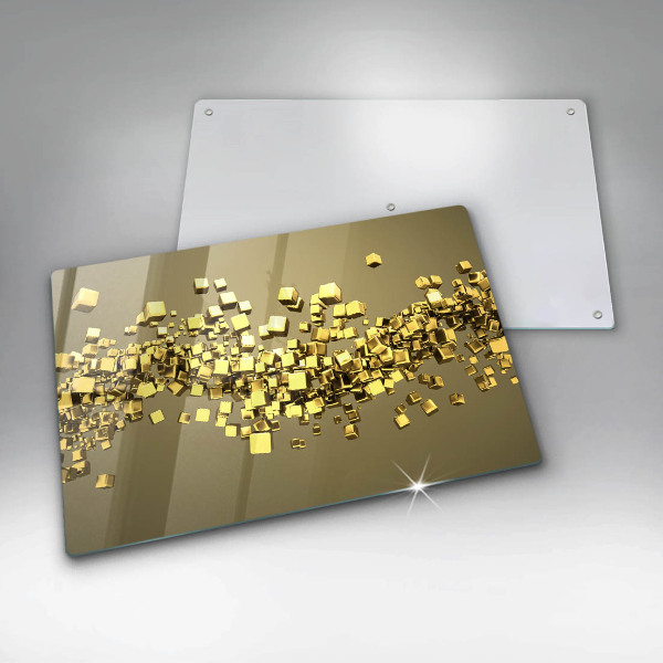 Herdabdeckung Abstrakte 3D-Geometrie