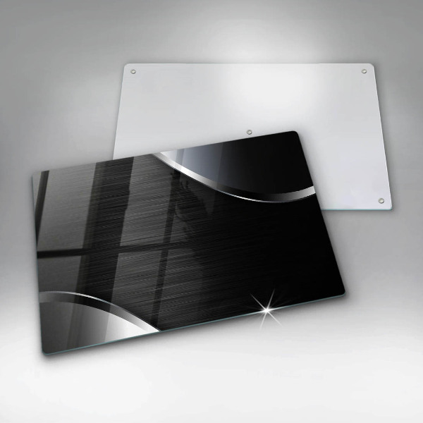 Herdabdeckung Metallabstraktion