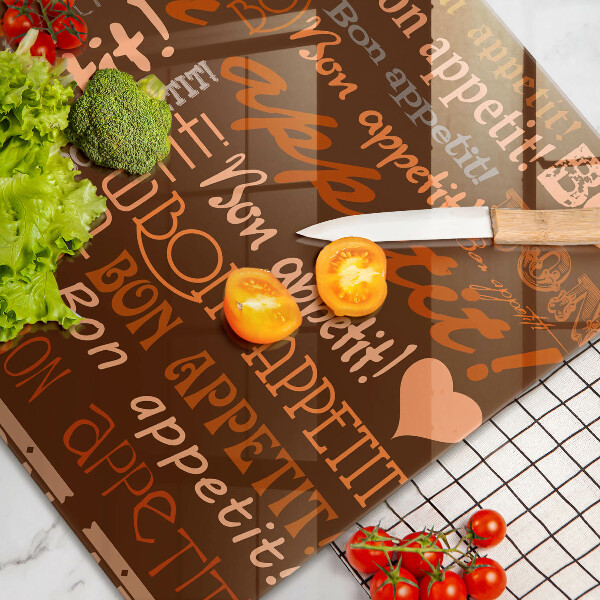 Herdabdeckung Bon appetit