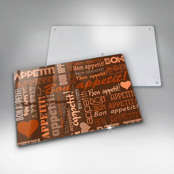 Herdabdeckung Bon appetit