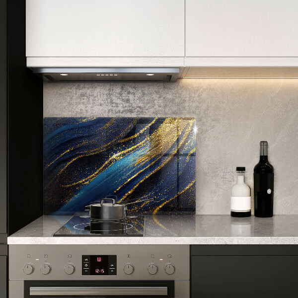 Herdabdeckung Marineblaue Abstraktion