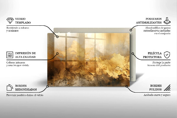 Herdabdeckung Reichhaltige Textur