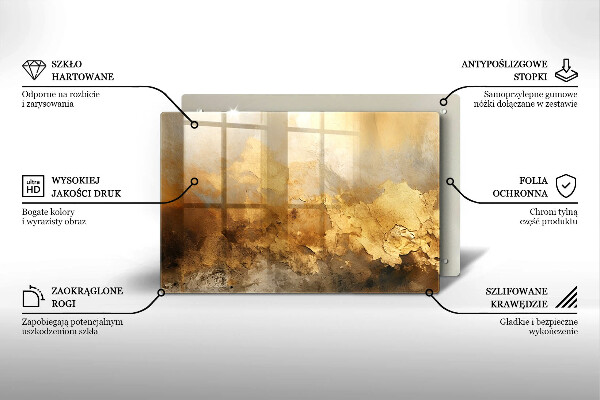 Herdabdeckung Reichhaltige Textur