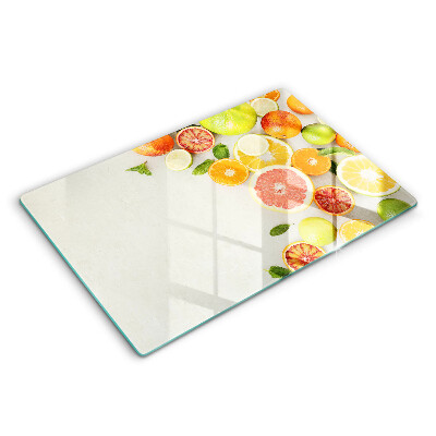 Herdabdeckung Zitrusfrüchte