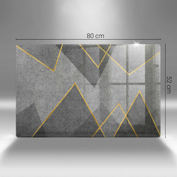 Herdabdeckung Scharfe Formen