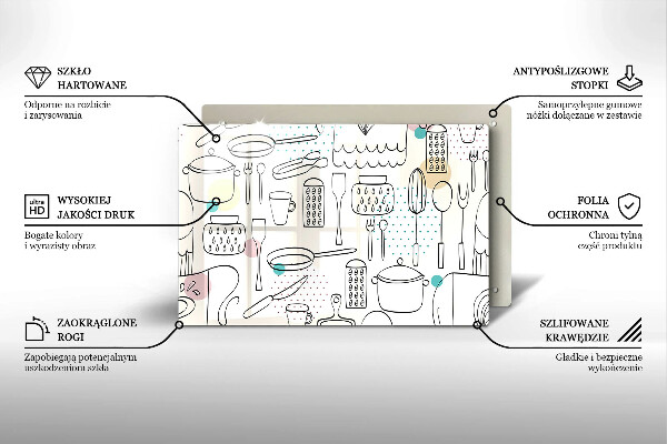 Herdabdeckplatte glas Küchenzubehör