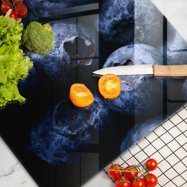 Herdabdeckplatte glas Nahaufnahme von Beeren