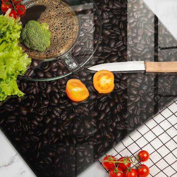 Abdeckung induktionskochfeld Kaffee und Bohnen