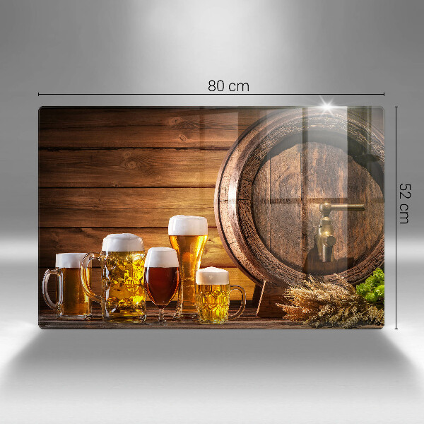 Abdeckung induktionskochfeld Fass Bier