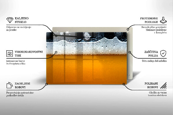 Abdeckung induktionskochfeld Bierschaum trinken