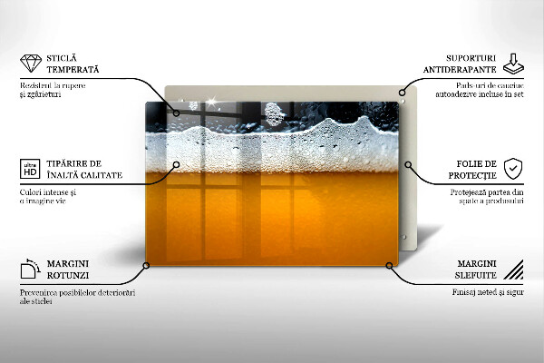 Abdeckung induktionskochfeld Bierschaum trinken