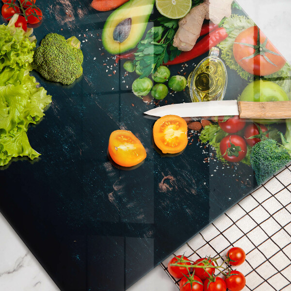 Abdeckung induktionskochfeld Früchte und Gemüse