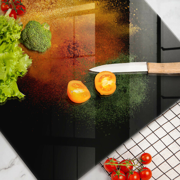 Abdeckung induktionskochfeld Bunte Gewürze