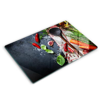 Herdabdeckung Küchenessen