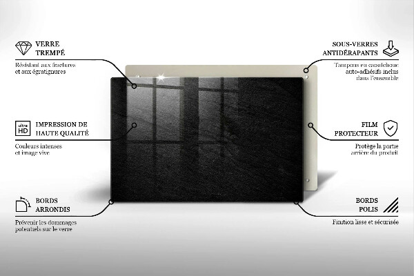 Herdabdeckung Felsstruktur