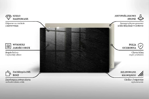 Herdabdeckung Felsstruktur