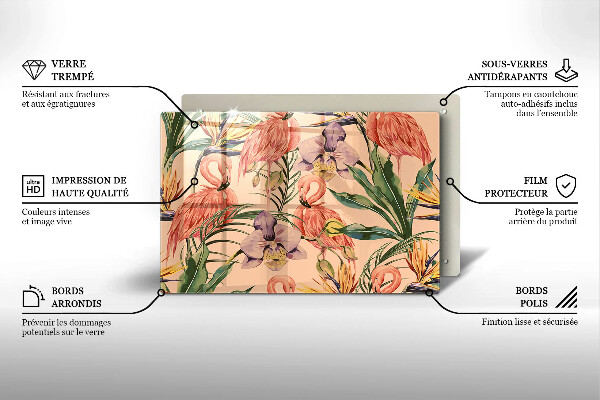 Herdabdeckung Flamingos-Illustration