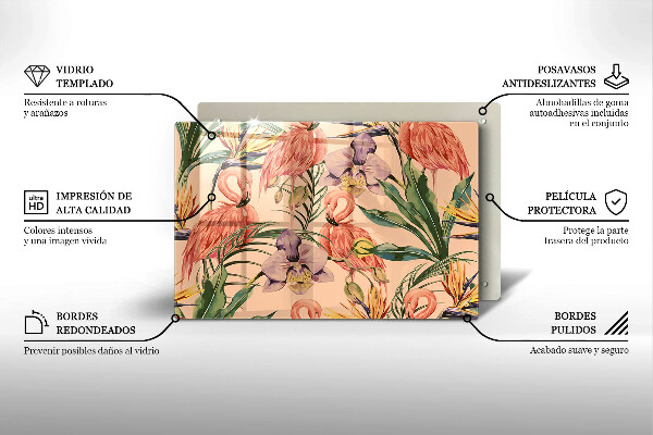 Herdabdeckung Flamingos-Illustration