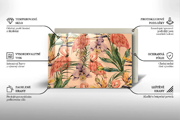 Herdabdeckung Flamingos-Illustration