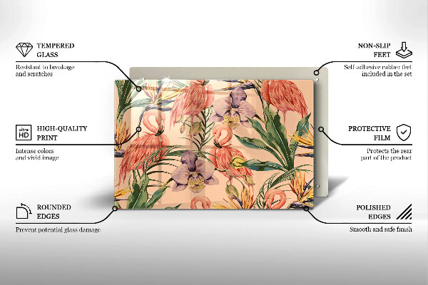 Herdabdeckung Flamingos-Illustration