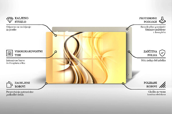 Herdabdeckung Rauchabstraktion