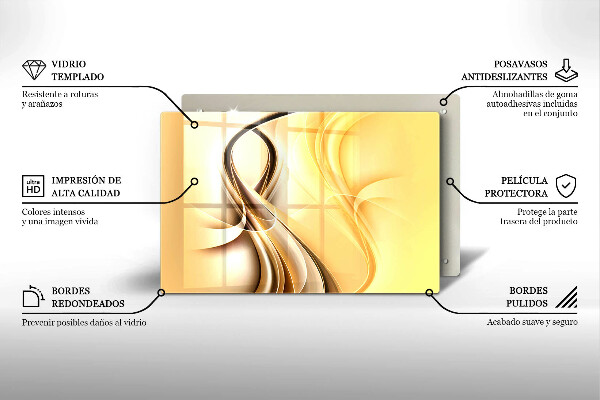 Herdabdeckung Rauchabstraktion