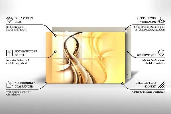 Herdabdeckung Rauchabstraktion