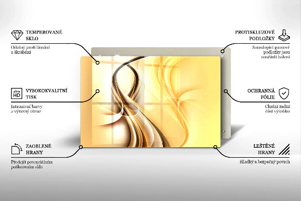 Herdabdeckung Rauchabstraktion