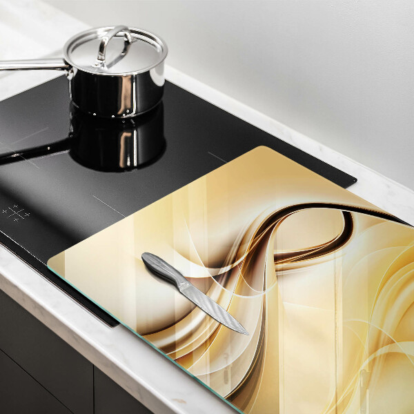 Herdabdeckung Rauchabstraktion