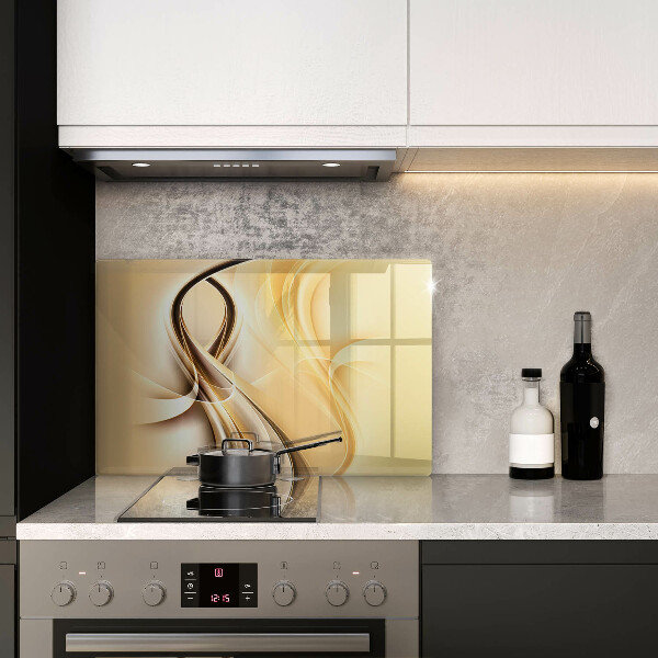 Herdabdeckung Rauchabstraktion