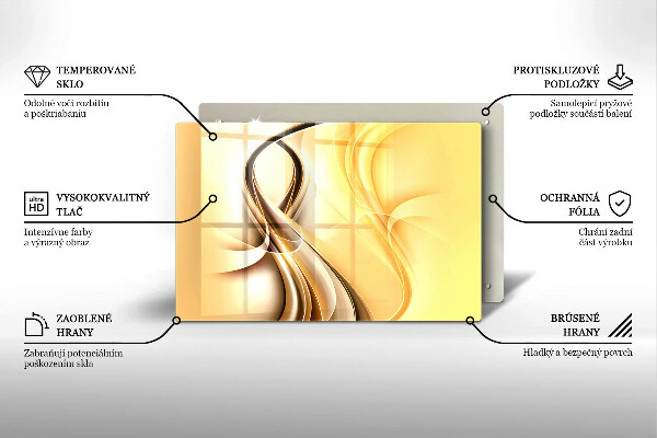 Herdabdeckung Rauchabstraktion