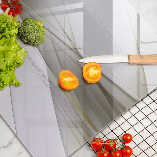 Herdabdeckung Abstraktes Liniendesign