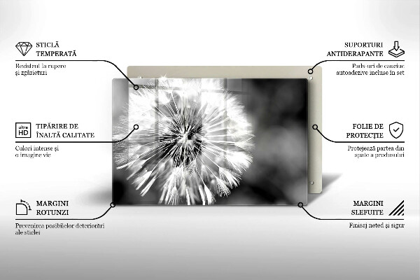Herdabdeckung Ein zarter Löwenzahn