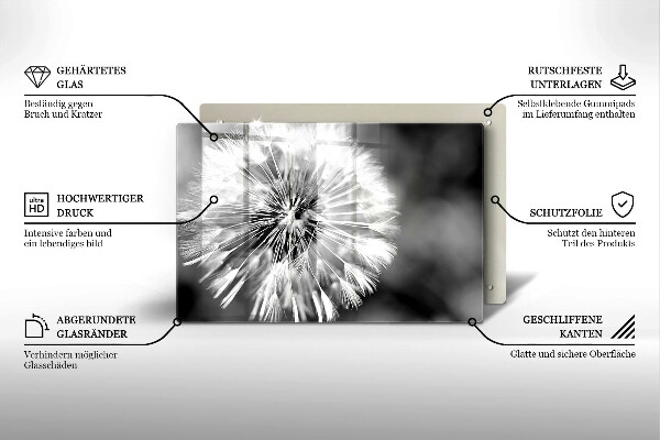 Herdabdeckung Ein zarter Löwenzahn