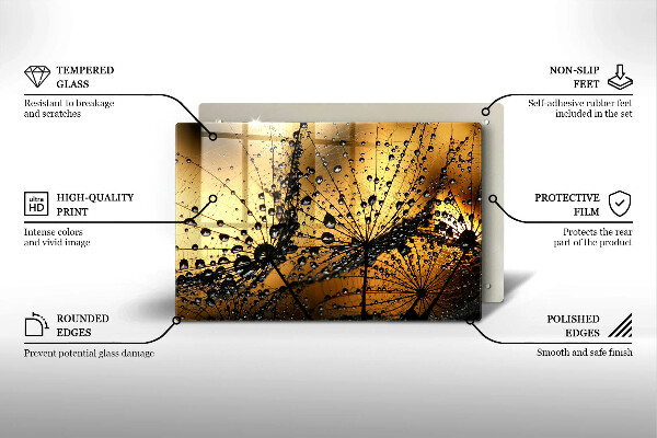 Herdabdeckung Tau und Löwenzahn