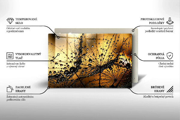 Herdabdeckung Tau und Löwenzahn