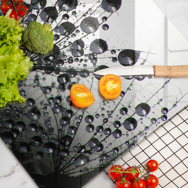 Herdabdeckung Löwenzahn und Tau