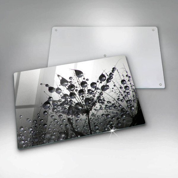 Herdabdeckung Löwenzahn und Tau