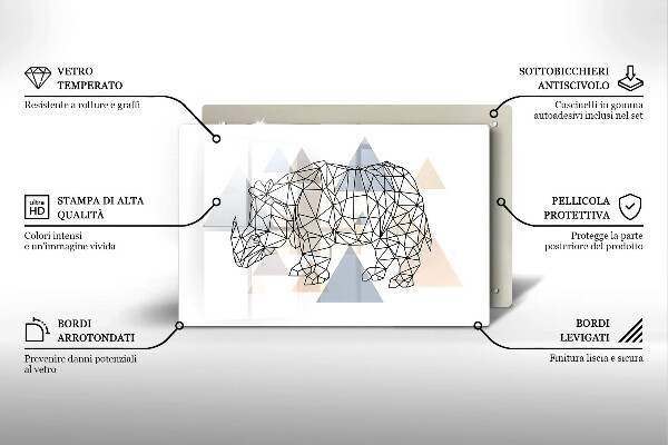 Herdabdeckung Line-Art-Nashorn