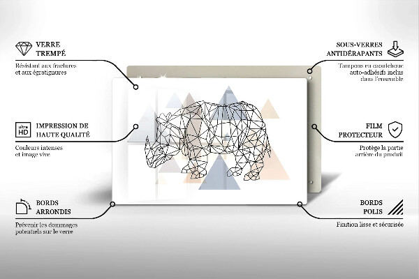 Herdabdeckung Line-Art-Nashorn