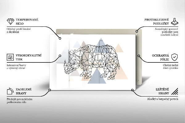 Herdabdeckung Line-Art-Nashorn