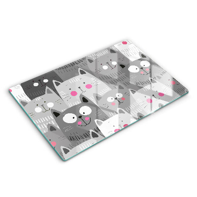 Herdabdeckung Katzenillustration